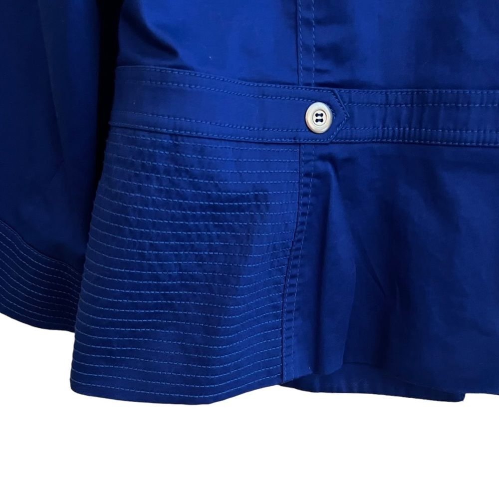 Cato Women's Size 16/18 Blazer Jacket
Royal Blue, Lined - Picture 8 of 15